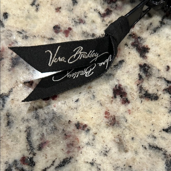 Vera Bradley Red and Gray Floral Wallet - Picture 3 of 6